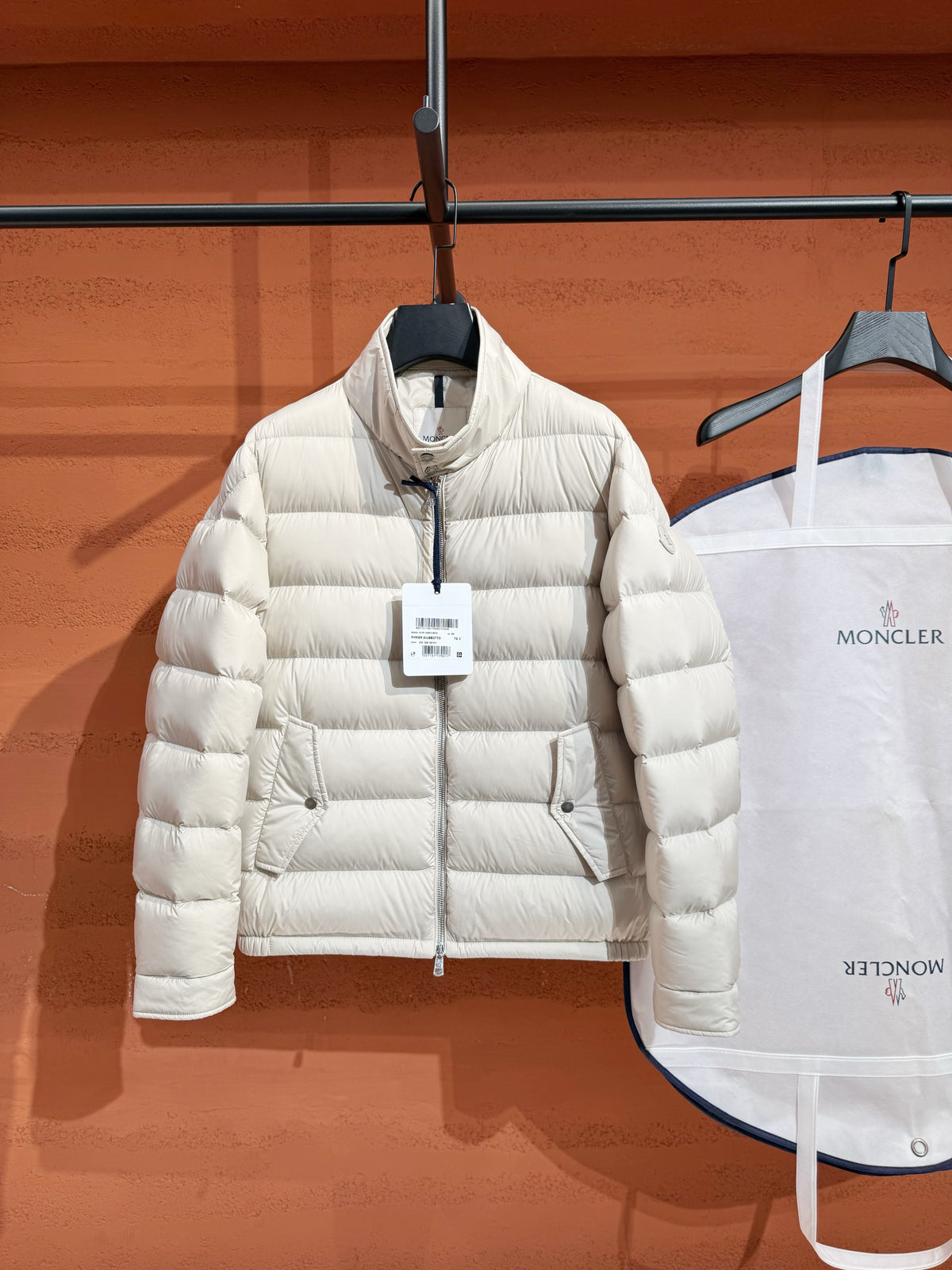 Puffer Moncler jaqueta branco