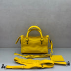 Bolsa Balenciaga Le City Mini 23x10x16cm amarelo