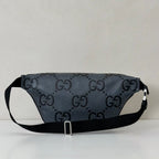 Bag Gucci GG Jumbo Pequena Cinza 28x18x8cm