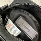 Bolsa Burberry carteiro Freddie com zíper 23×17×6CM