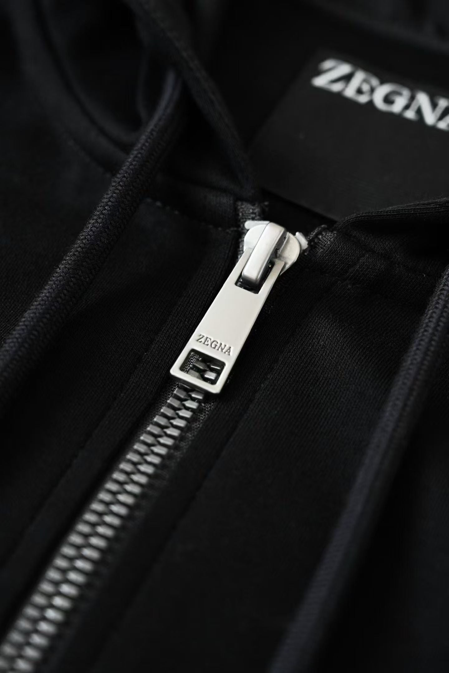 Conjunto Moletom Zegna Preto
