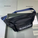 Balenciaga Wheel Logo Embroidered em Nylon 23x5x20cm