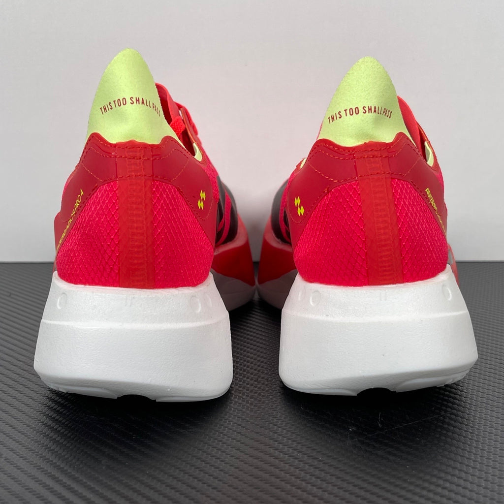 Adizero Adios Pro 4 vermelho/branco