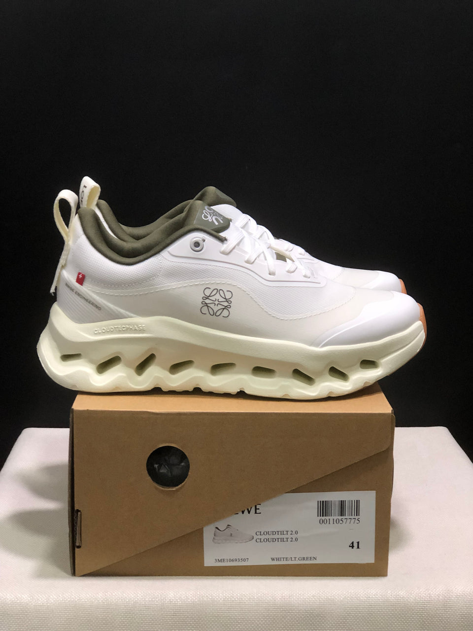 Tênis On Cloudtilt x LOEWE Branco/Bege/Verde