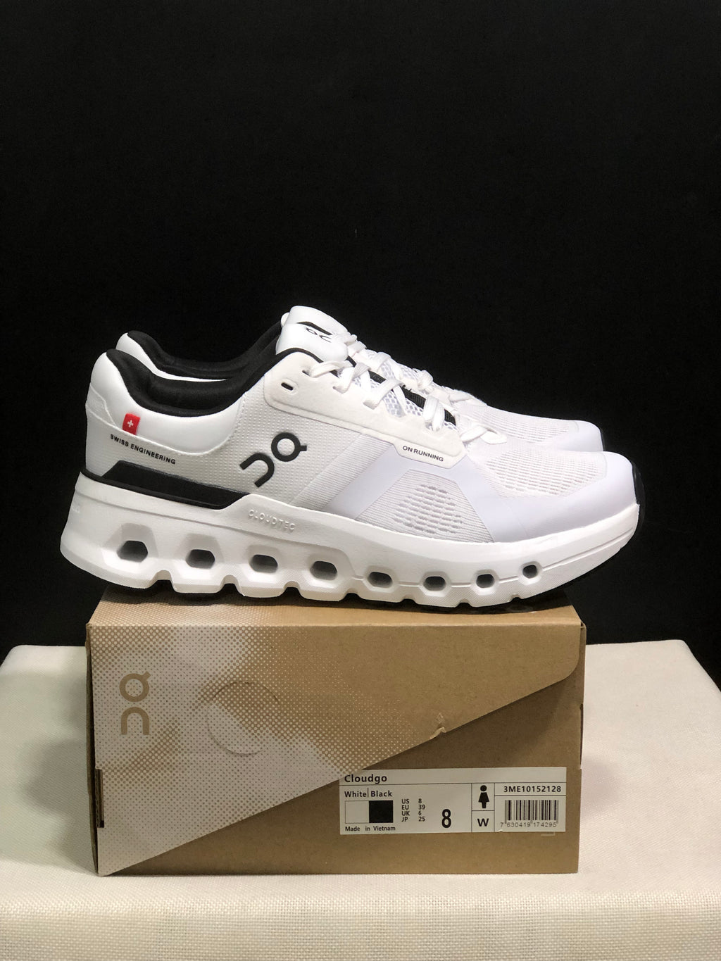Tênis On Cloudrunner 2 Branco/Preto