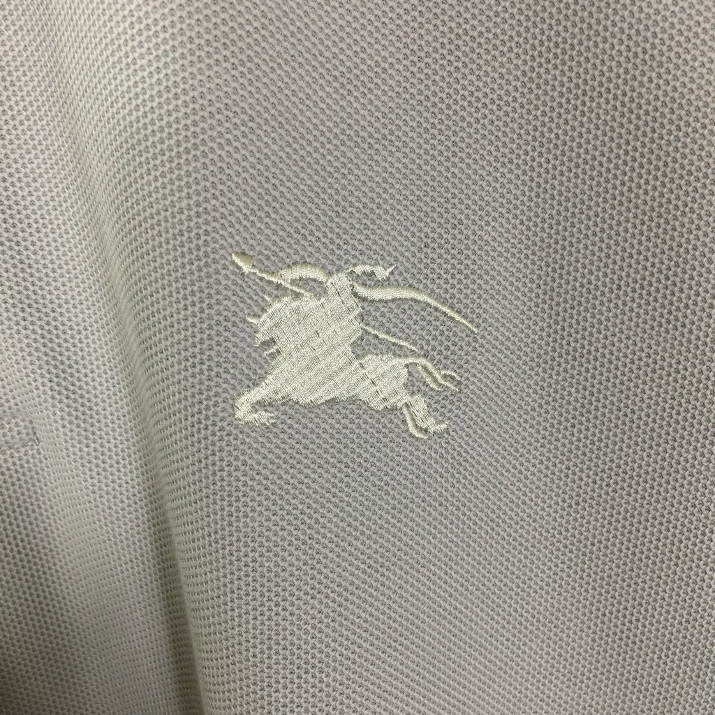 Camisa Polo Burberry de algodão Cavalo cinza
