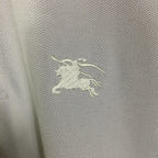Camisa Polo Burberry de algodão Cavalo cinza