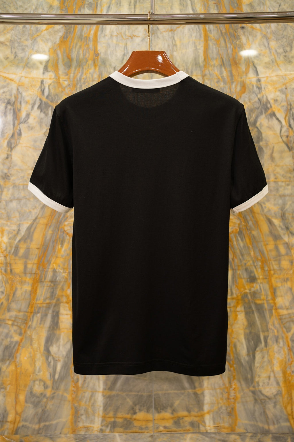 Camiseta Dolce & Gabbana D&G de algodão com bordado Preta