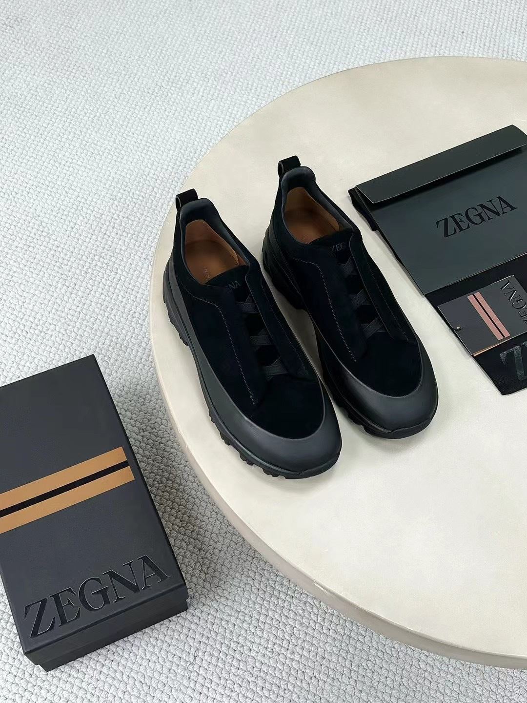Zegna Triple Stitch Monte Preto