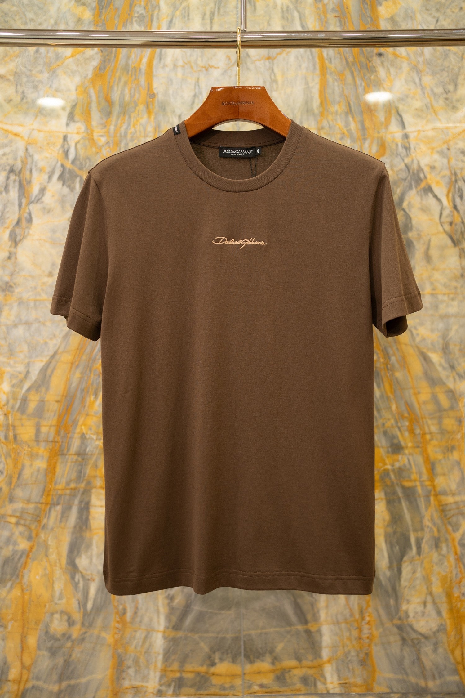Camiseta Dolce & Gabbana D&G marrom