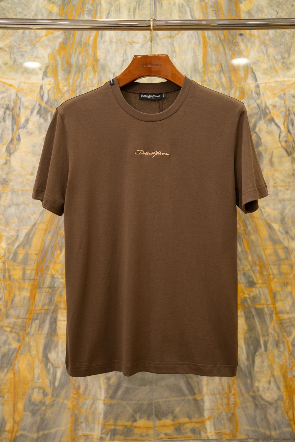 Camiseta Dolce & Gabbana D&G marrom