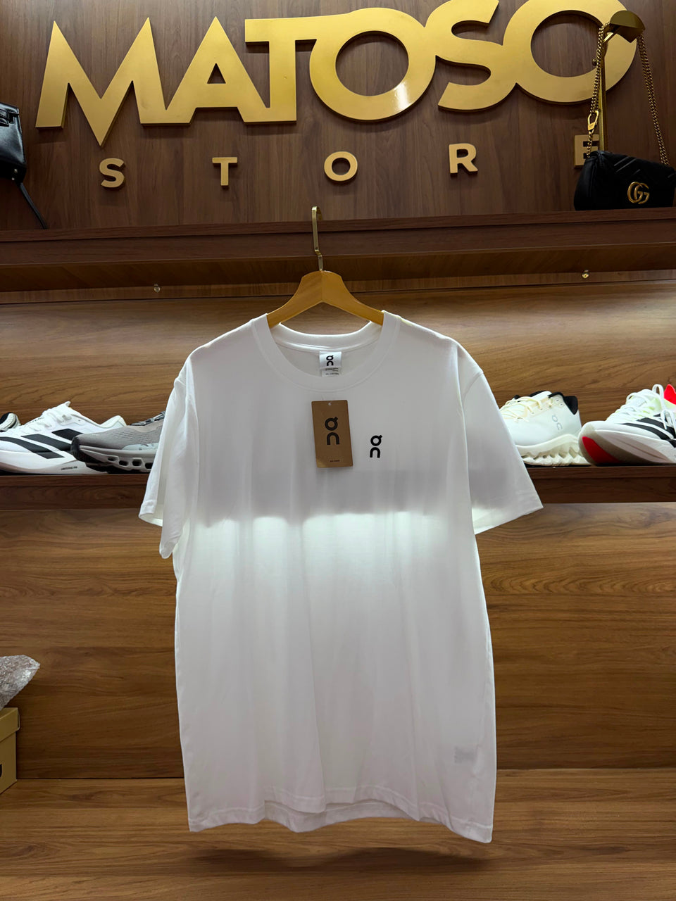 Camisa ON de algodão branca