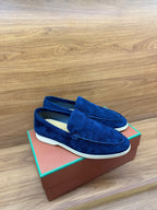 Sapato Loro Piana Azul