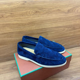 Sapato Loro Piana Azul