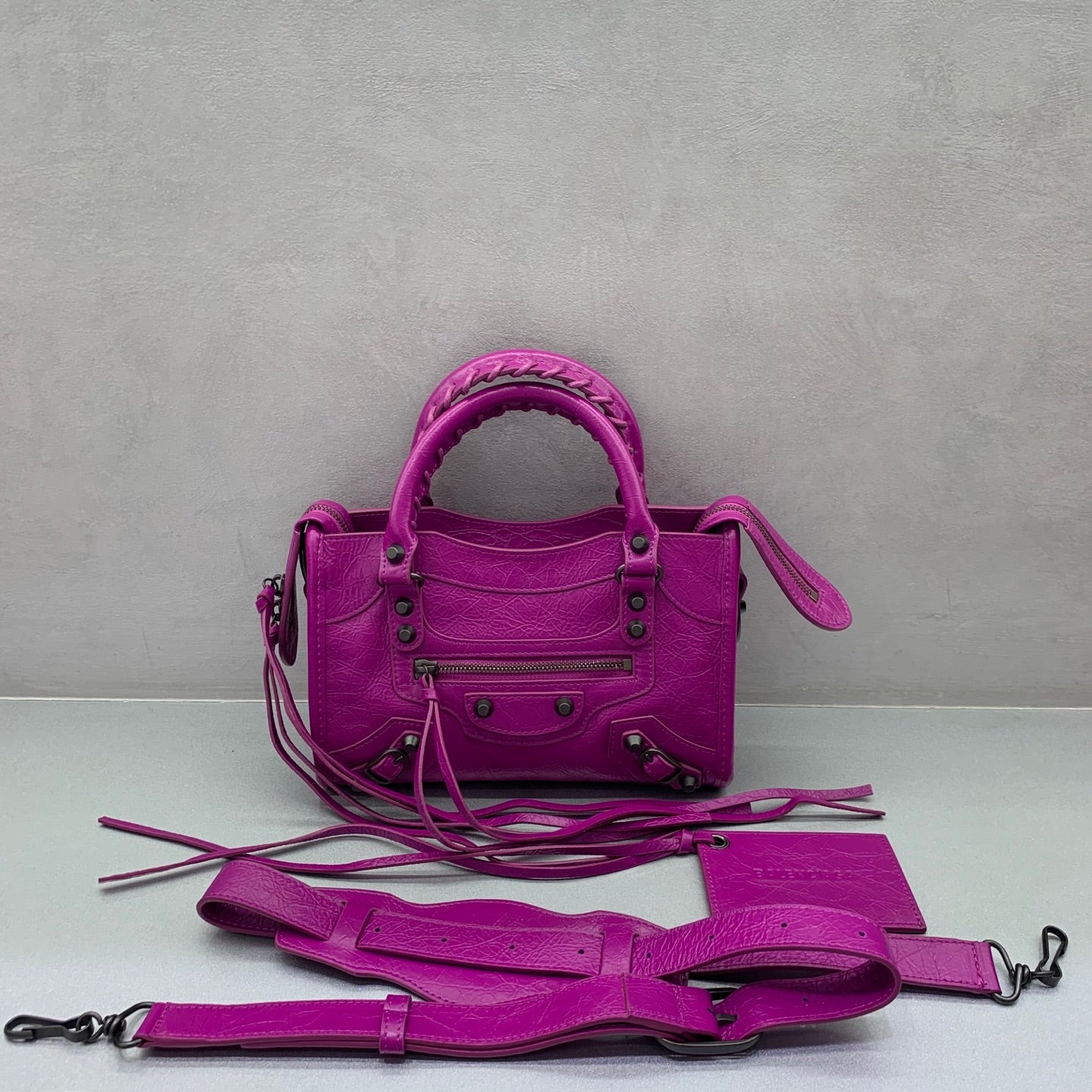 Bolsa Balenciaga Le City Mini 23x10x16cm Rosa