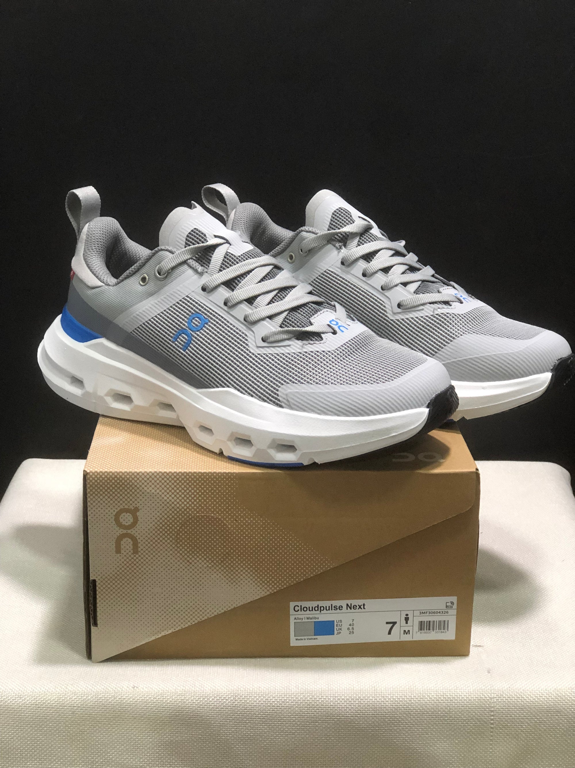 Tênis On Cloudpulse Next cinza/azul