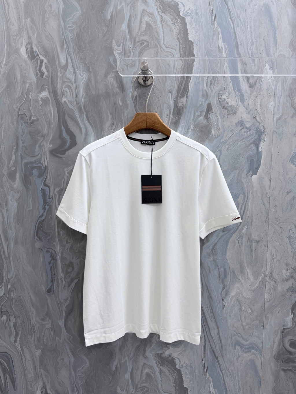 Camisa Algodão Zegna Branca