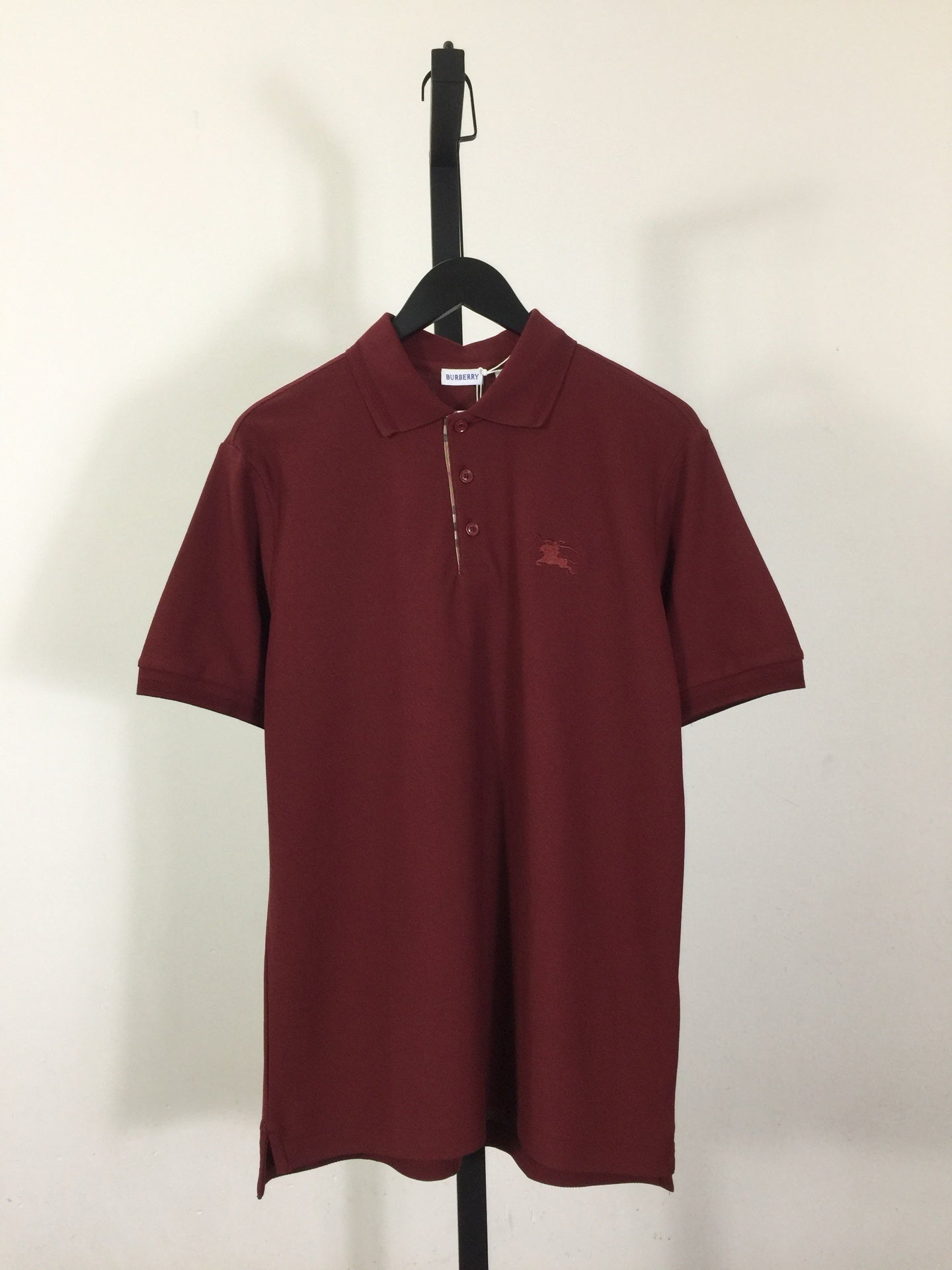 Camisa Polo Burberry de algodão Cavalo Vermelha