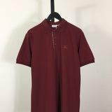 Camisa Polo Burberry de algodão Cavalo Vermelha