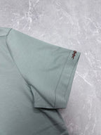 Camisa Algodão Zegna Cinza