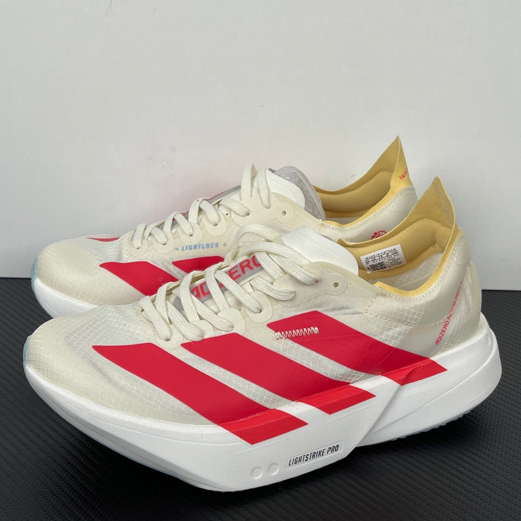Adizero Adios Pro 4 dourado/vermelho