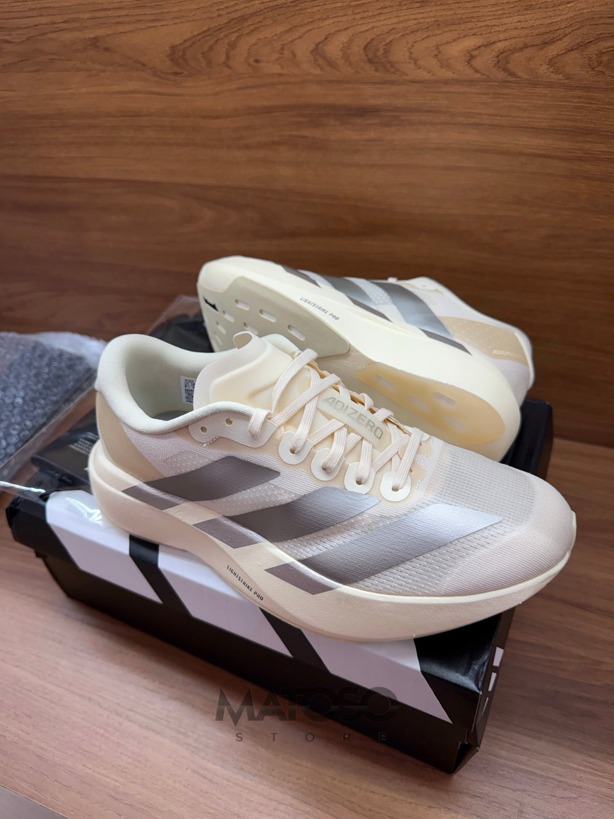 Adizero Evo SL branco/prata