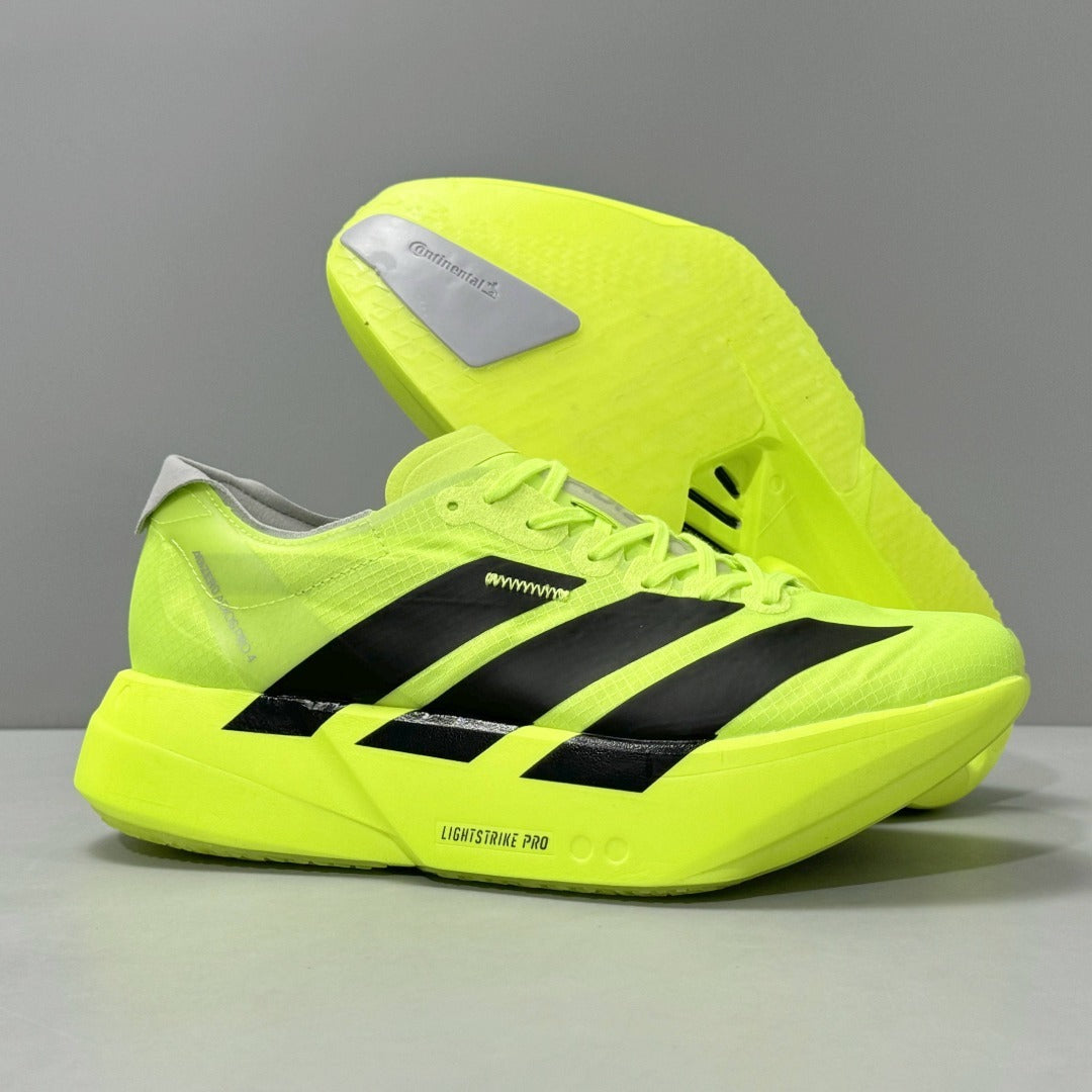 Adizero Adios Pro 4 amarelo neon