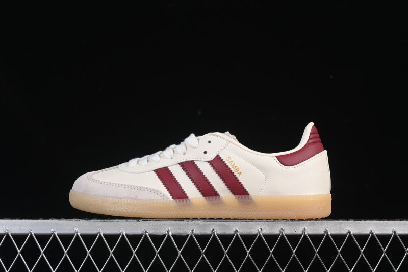 SAMBA OG branco/bordô