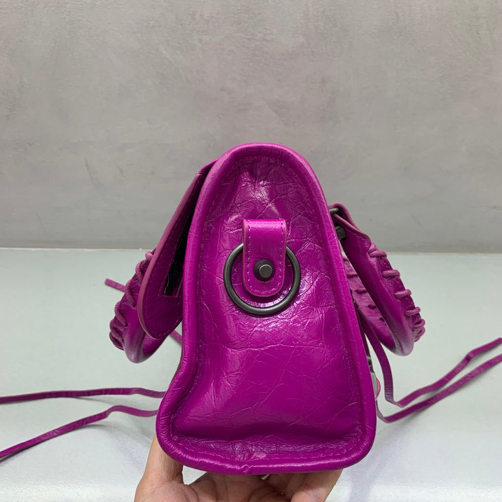 Bolsa Balenciaga Le City Mini 23x10x16cm Rosa