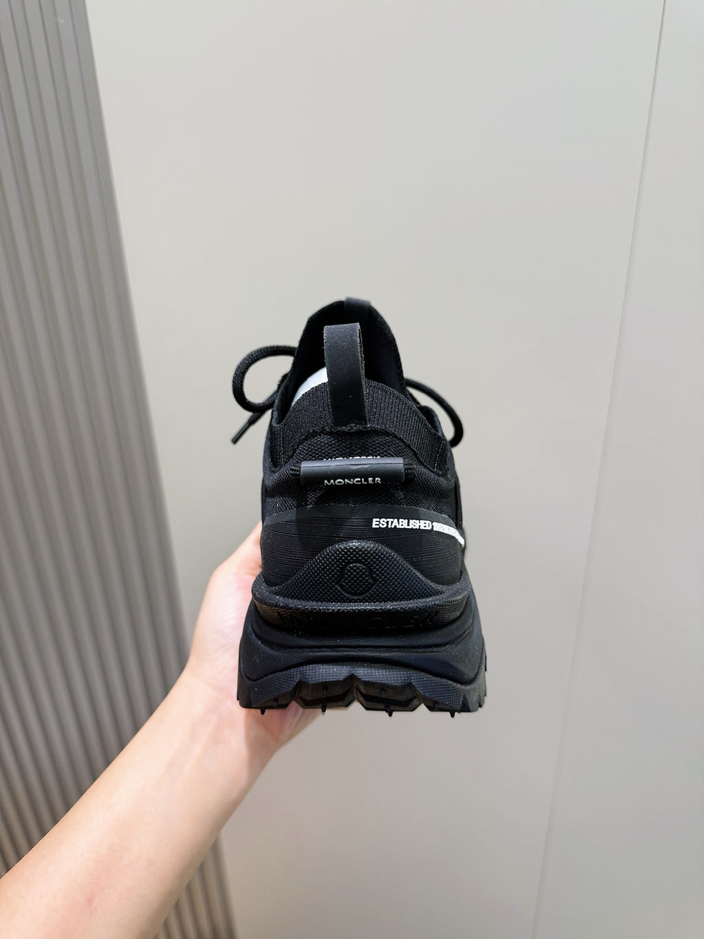 Tênis Moncler Trailgrip lite 3 preto