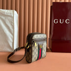 Bag Gucci GG Supreme Ophidia Mini 14.5x18x6cm