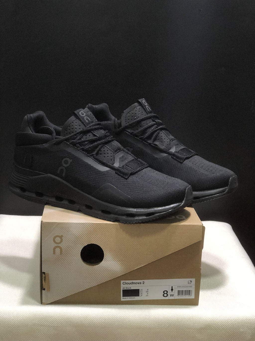 Tênis On Cloudnova 2 preto