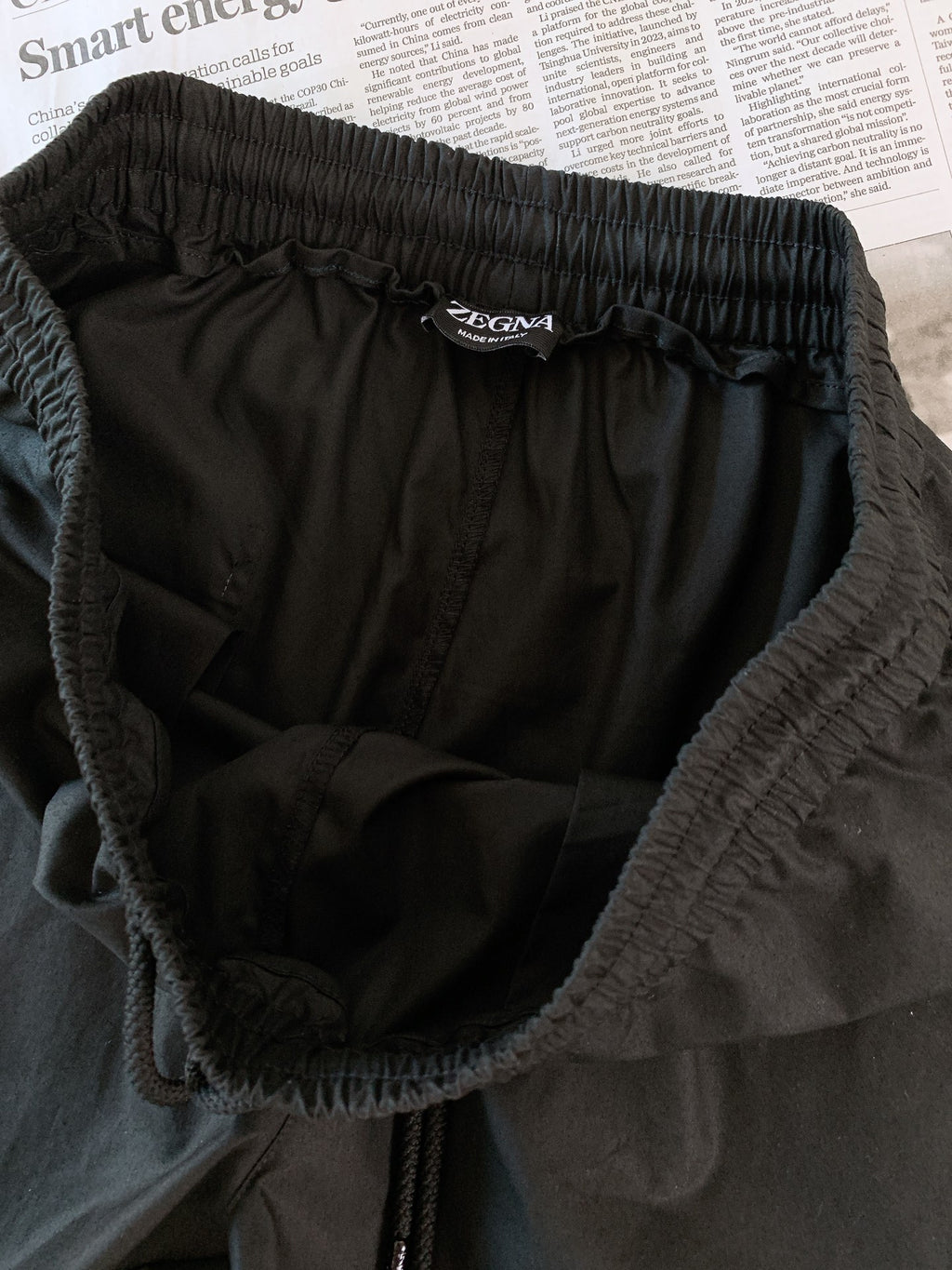 Bermuda Zegna Preta