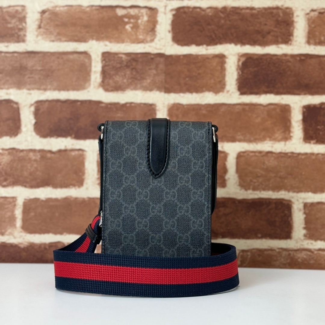 Bag Gucci Carteiro GG Mini Preto 11x18x4CM