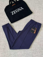 Conjunto Moletom Zegna Azul