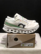 Tênis On Running Cloudmonster 3 branco/verde