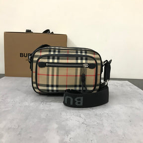 Bolsa Pochete Burberry Xadrez 22.5×8.2×14.5CM