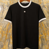 Camiseta Dolce & Gabbana D&G de algodão com bordado Preta