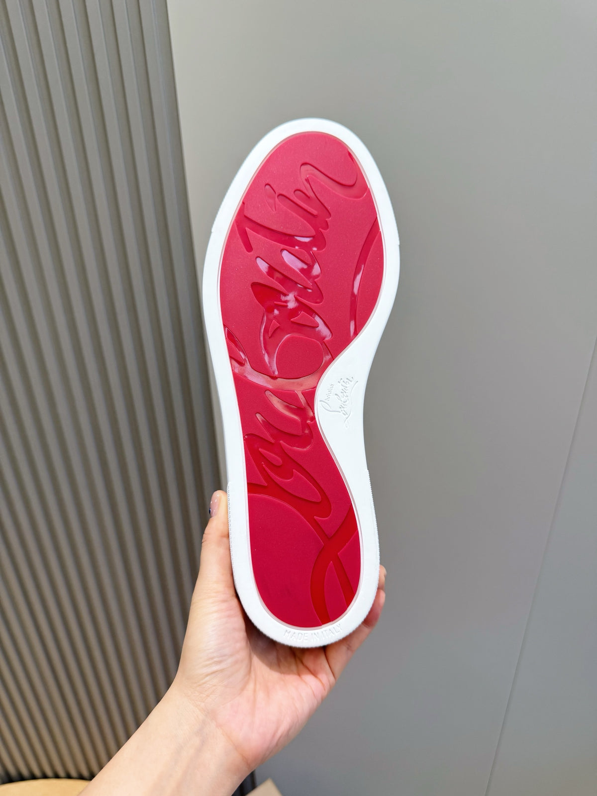 C. Louboutin Tênis Tutti Rui azul