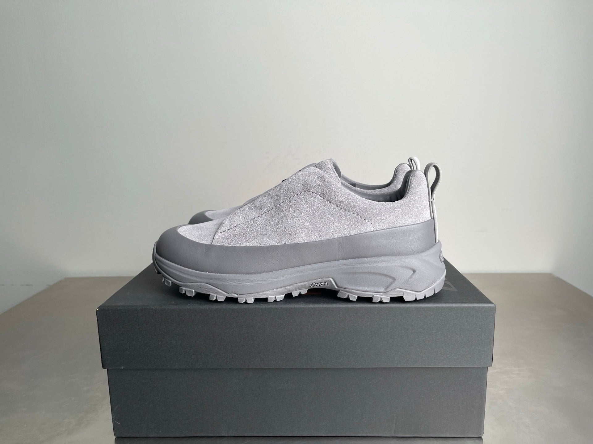 Zegna Triple Stitch Monte cinza