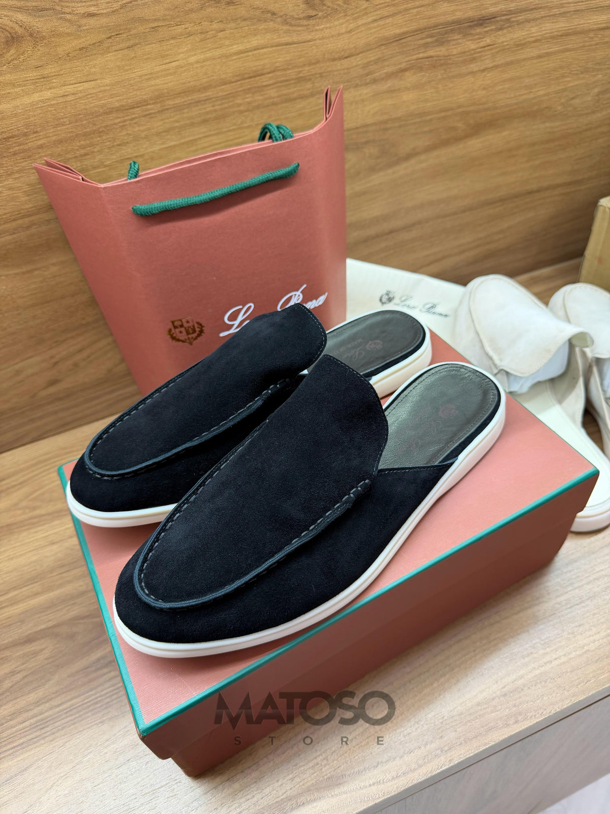 Loafer LP preto 42br pronta entrega