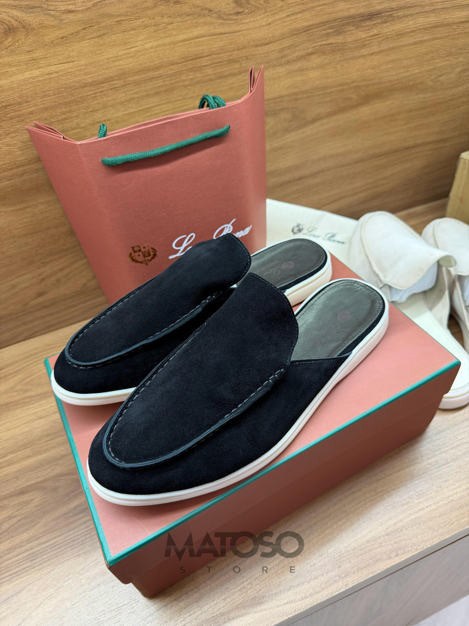 Loafer LP preto 42br pronta entrega