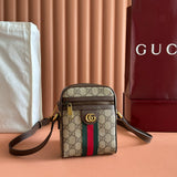 Bag Gucci GG Supreme Ophidia Mini 14.5x18x6cm