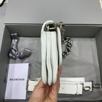 Bolsa Balenciaga BB Soft 23.5x14cm  branca