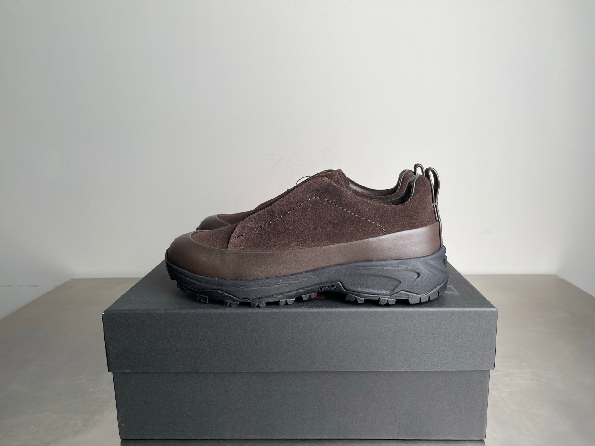 Zegna Triple Stitch Monte marrom