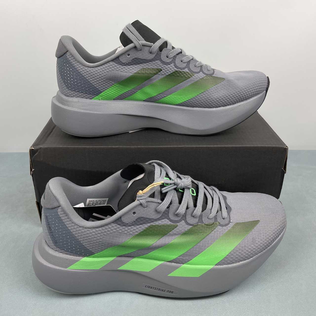 Adizero Evo SL cinza/verde