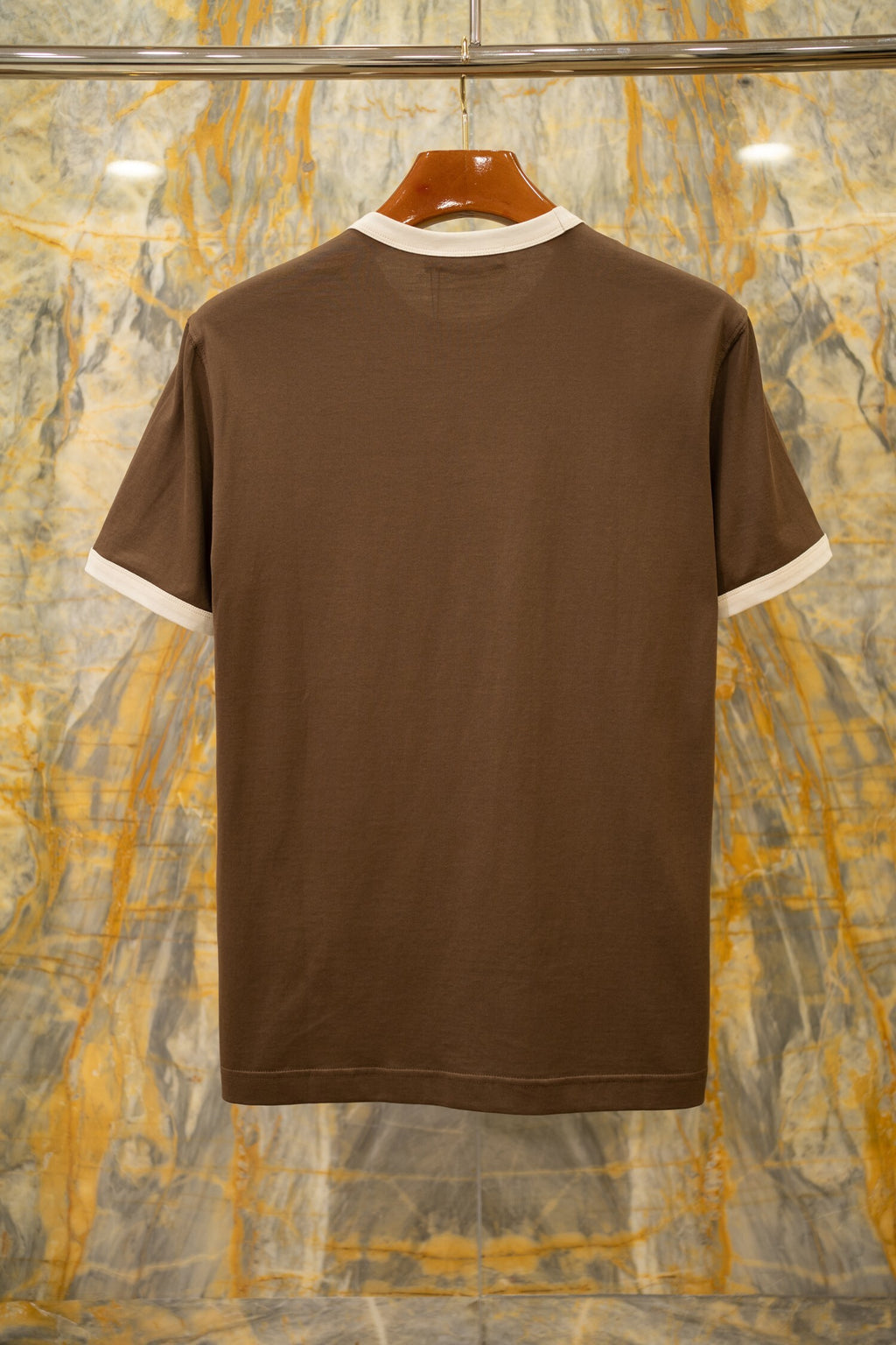 Camiseta Dolce & Gabbana D&G de algodão com bordado Marrom