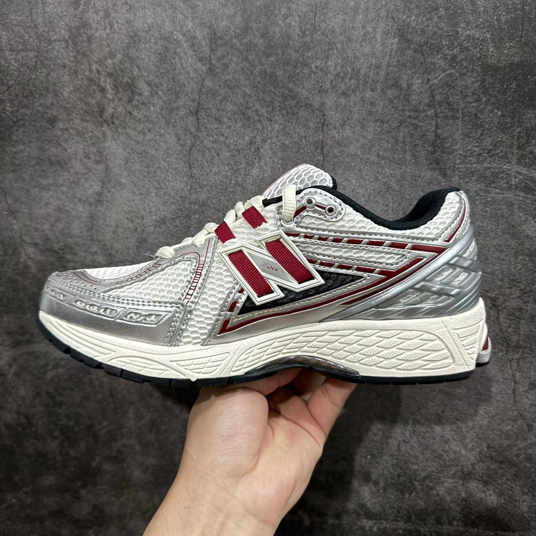 NB 1906 prata/vermelho