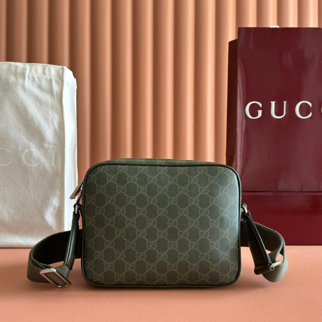 Bag Gucci Monogram GG Crossbody Verde 23x18x12cm