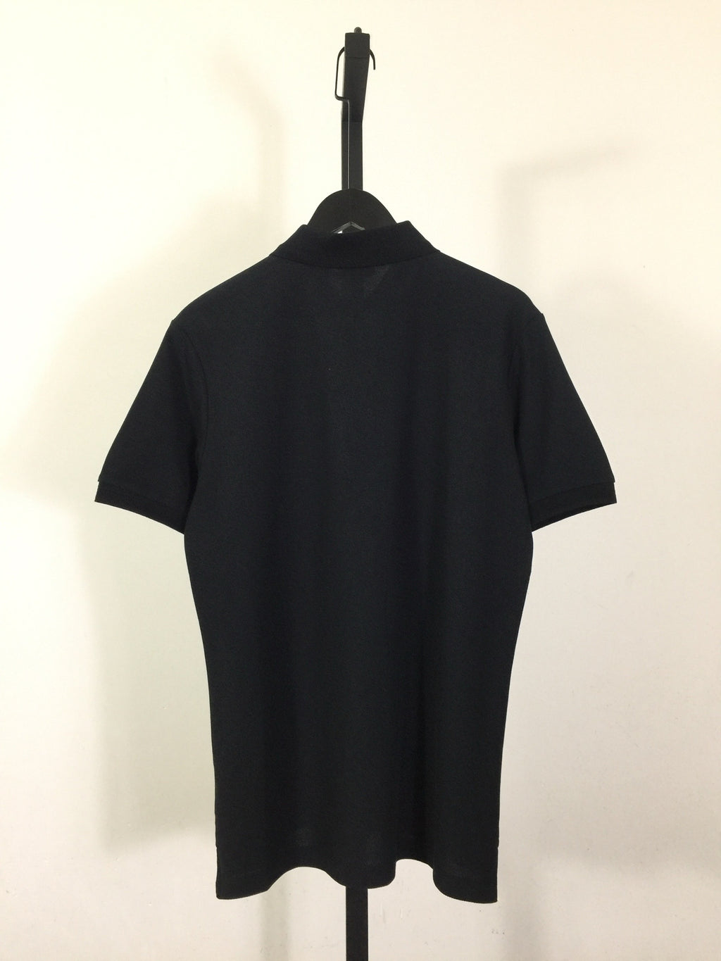 Camisa Polo Burberry de algodão Cavalo preta